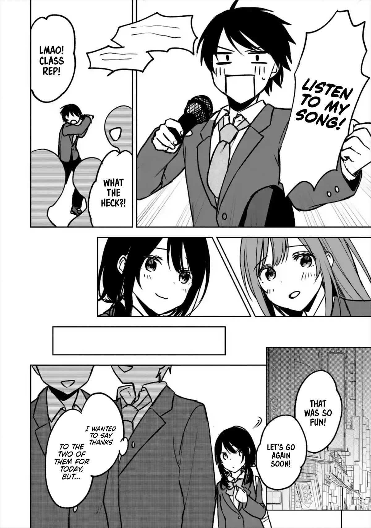 When I Rescued a Beautiful Girl Who Was About to Be Mol*sted, It Was My Childhood Friend Sitting Next to Me chapter 18 page 18