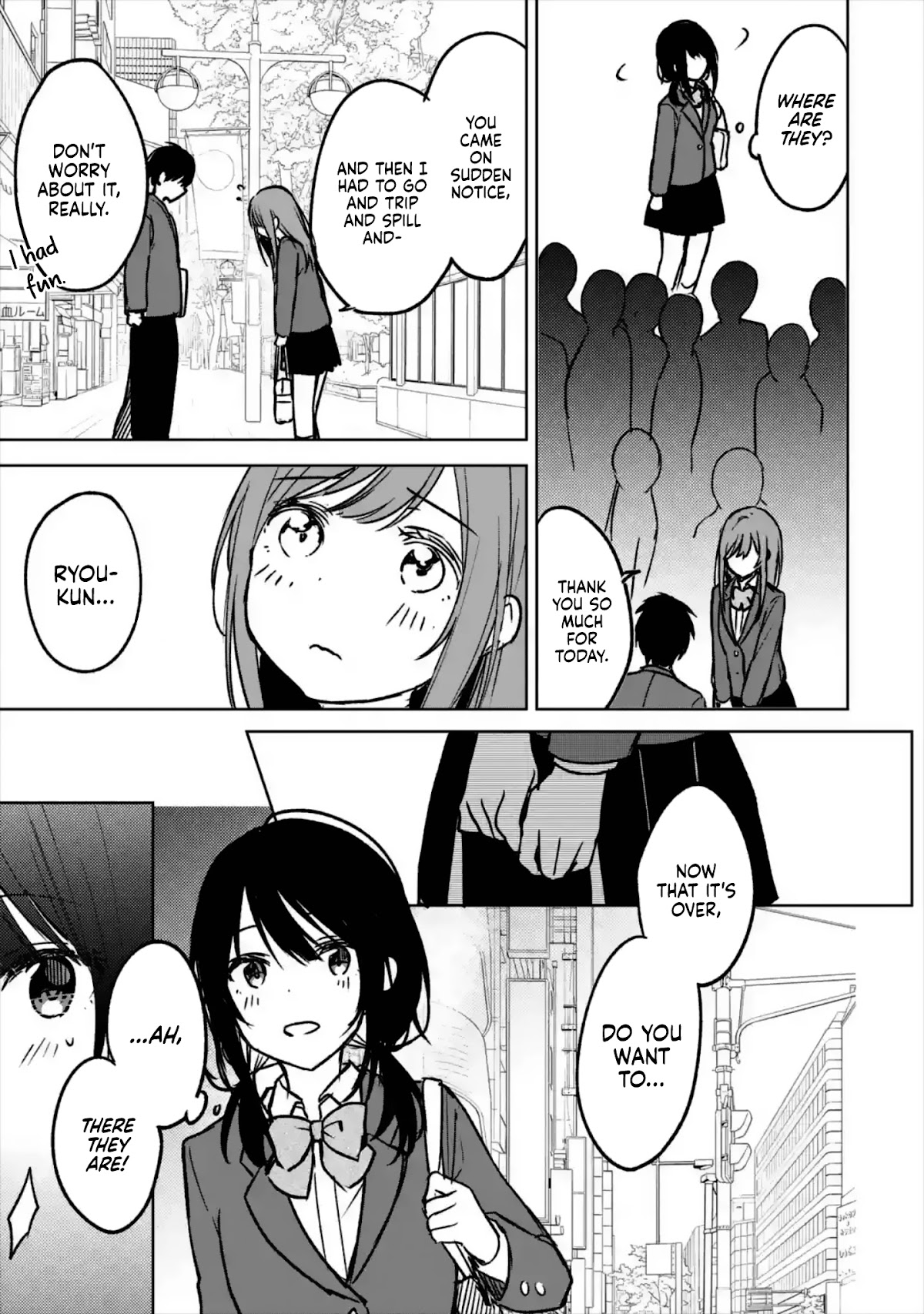 When I Rescued a Beautiful Girl Who Was About to Be Mol*sted, It Was My Childhood Friend Sitting Next to Me chapter 18 page 19