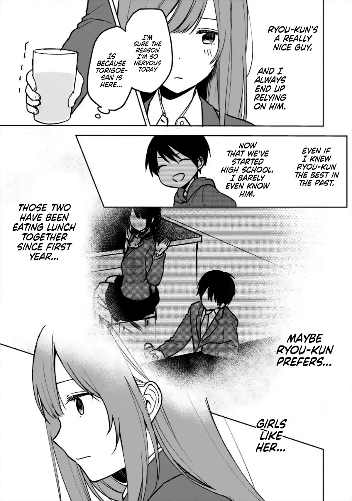 When I Rescued a Beautiful Girl Who Was About to Be Mol*sted, It Was My Childhood Friend Sitting Next to Me chapter 18 page 9