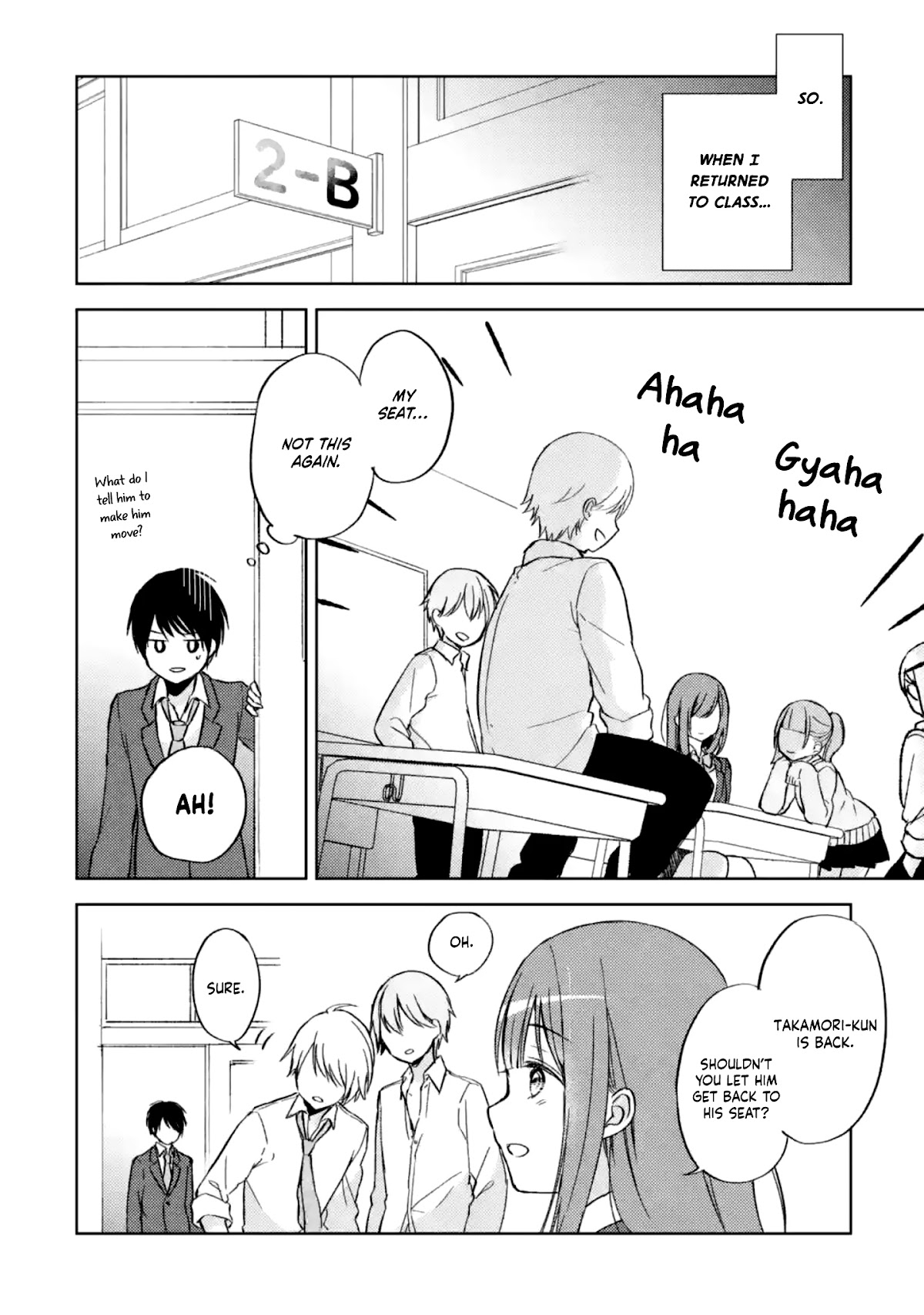 When I Rescued a Beautiful Girl Who Was About to Be Mol*sted, It Was My Childhood Friend Sitting Next to Me chapter 2 page 20