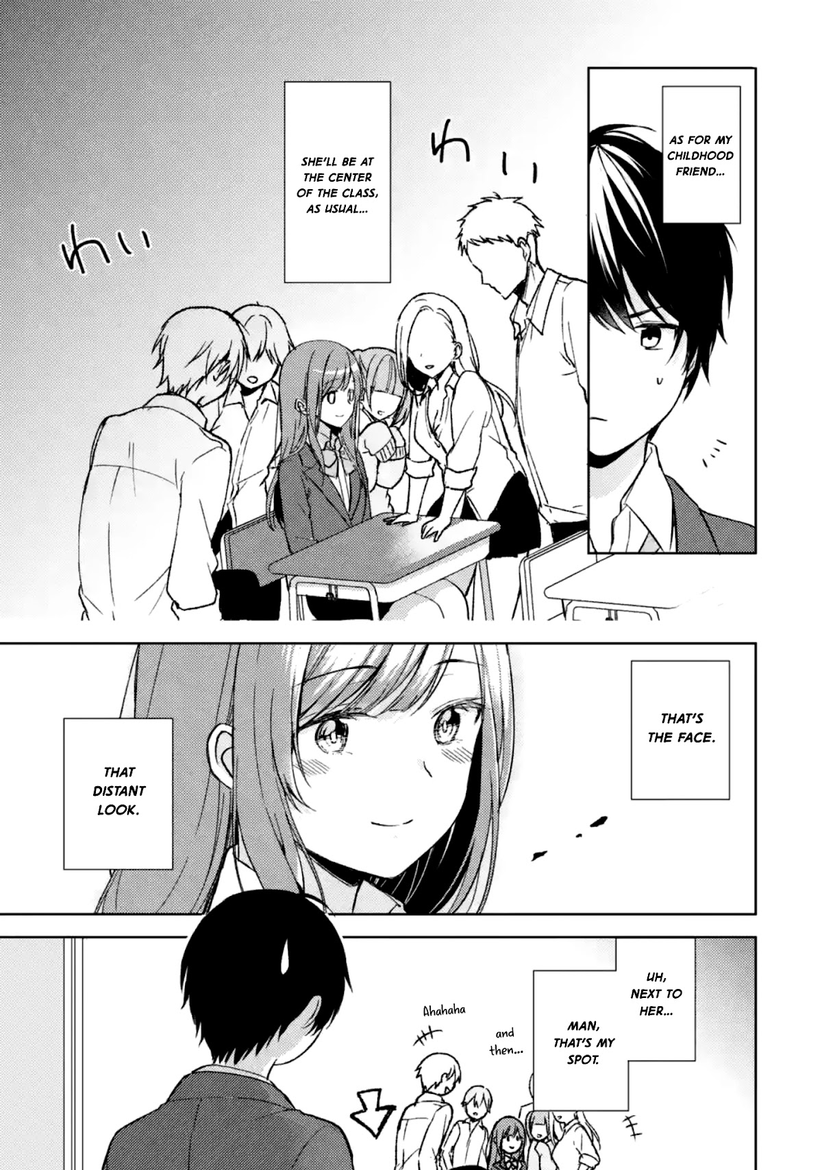 When I Rescued a Beautiful Girl Who Was About to Be Mol*sted, It Was My Childhood Friend Sitting Next to Me chapter 2 page 7