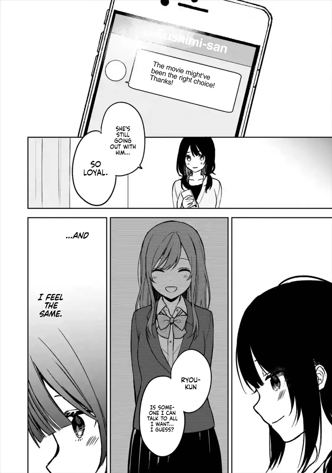 When I Rescued a Beautiful Girl Who Was About to Be Mol*sted, It Was My Childhood Friend Sitting Next to Me chapter 21 page 24