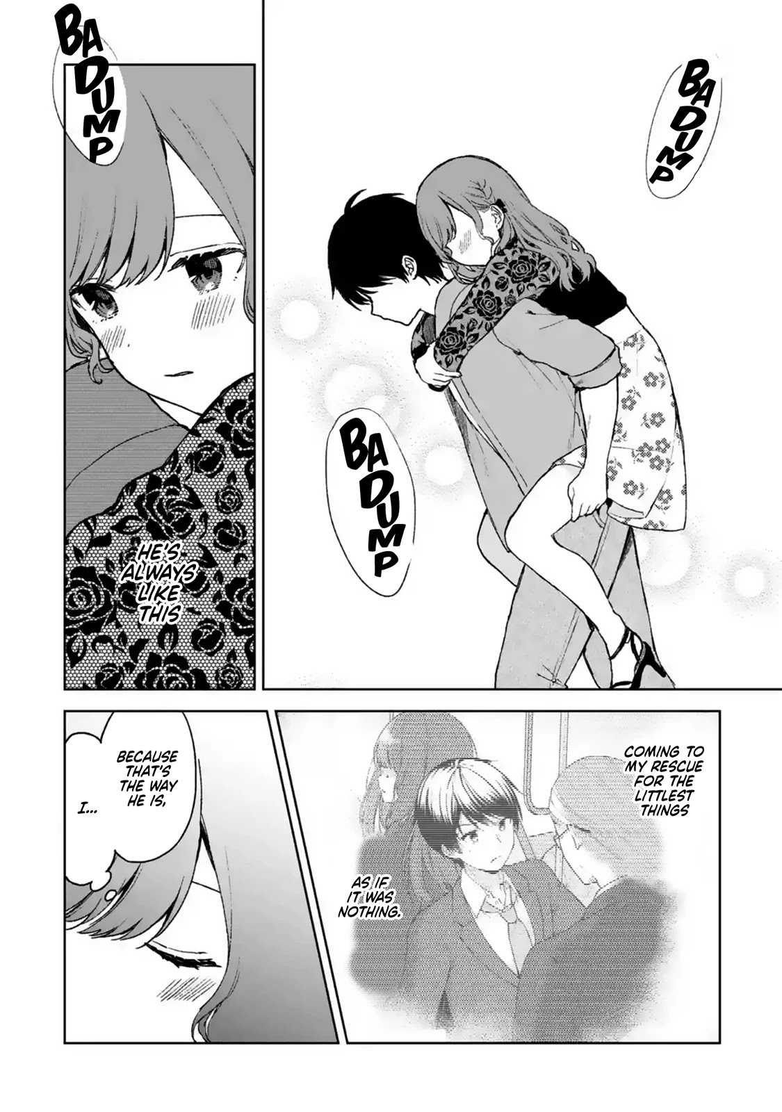 When I Rescued a Beautiful Girl Who Was About to Be Mol*sted, It Was My Childhood Friend Sitting Next to Me chapter 22 page 16