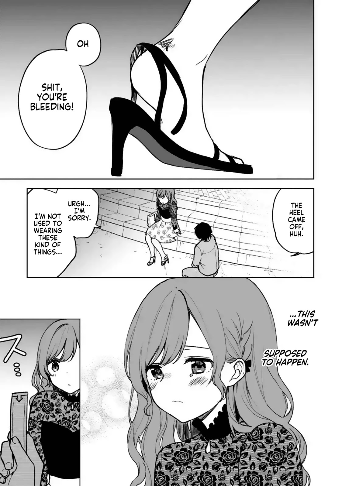 When I Rescued a Beautiful Girl Who Was About to Be Mol*sted, It Was My Childhood Friend Sitting Next to Me chapter 22 page 7