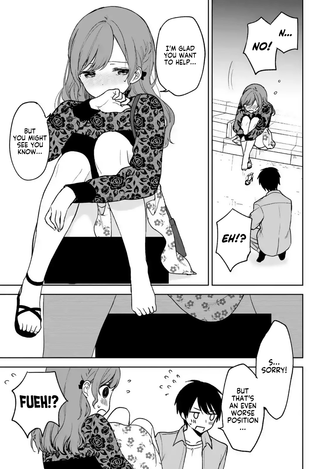 When I Rescued a Beautiful Girl Who Was About to Be Mol*sted, It Was My Childhood Friend Sitting Next to Me chapter 22 page 9