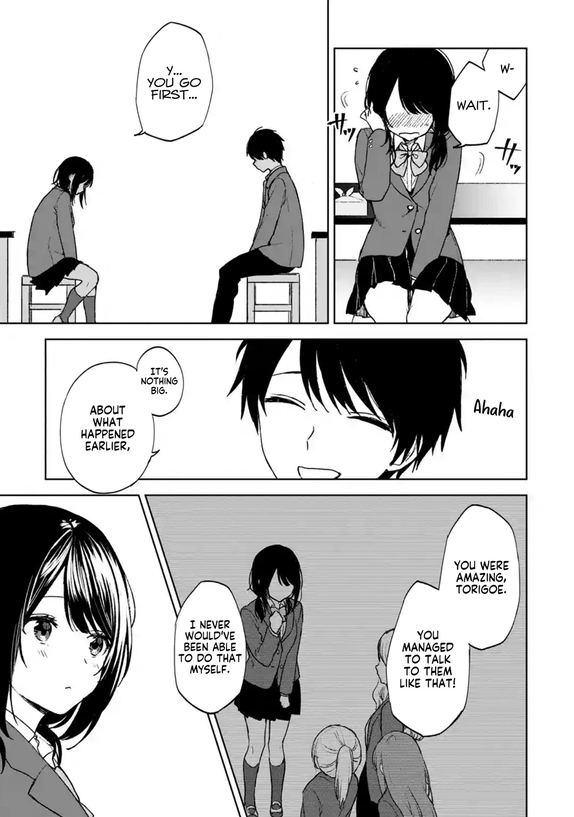 When I Rescued a Beautiful Girl Who Was About to Be Mol*sted, It Was My Childhood Friend Sitting Next to Me chapter 23 page 10