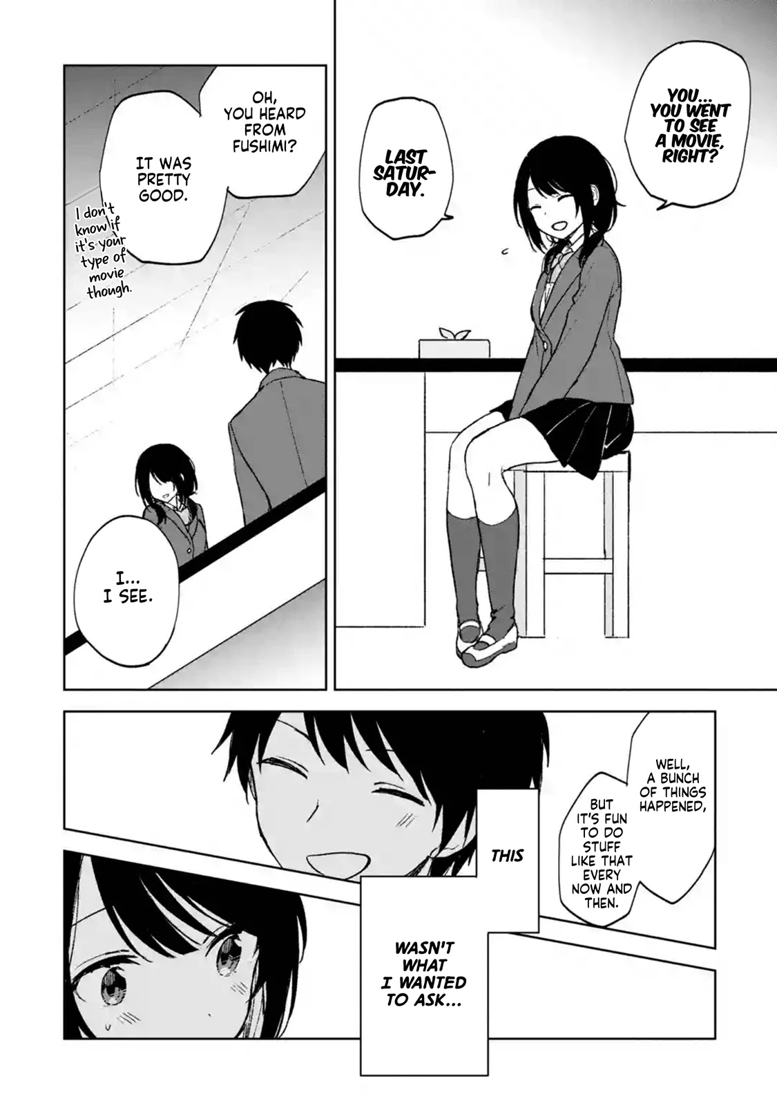 When I Rescued a Beautiful Girl Who Was About to Be Mol*sted, It Was My Childhood Friend Sitting Next to Me chapter 23 page 13