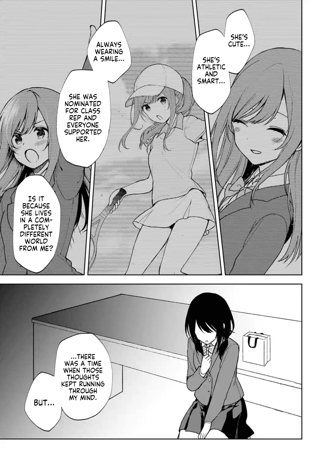 When I Rescued a Beautiful Girl Who Was About to Be Mol*sted, It Was My Childhood Friend Sitting Next to Me chapter 23 page 24