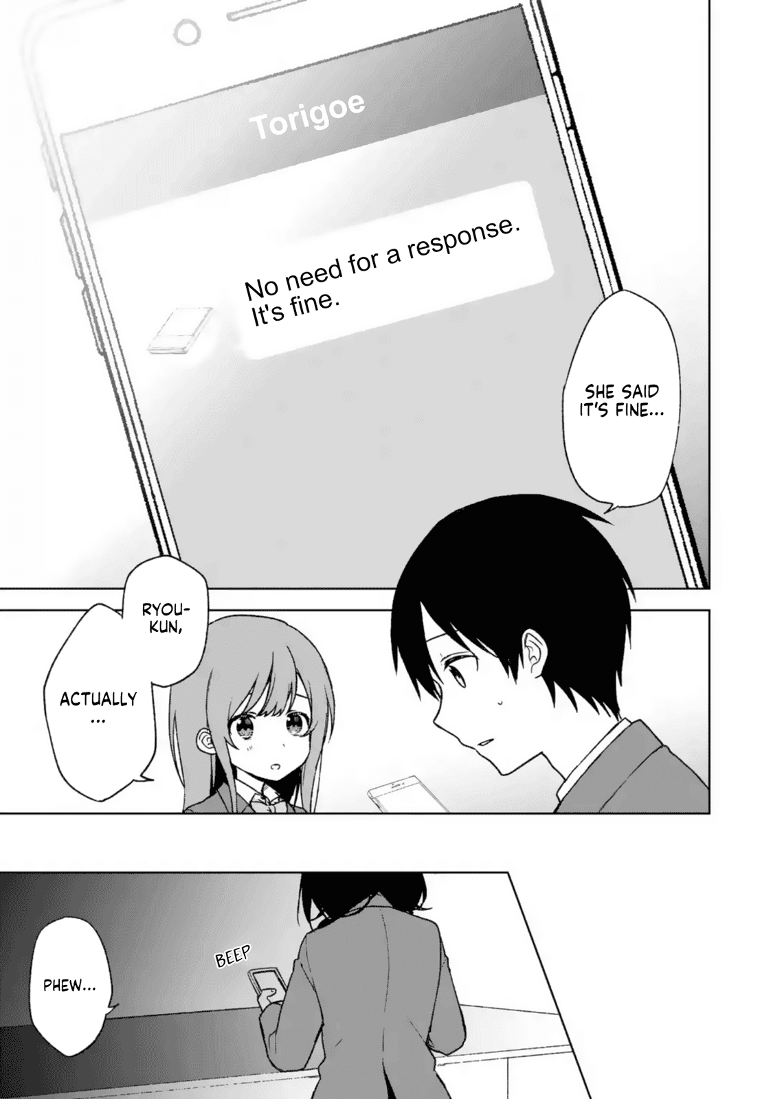 When I Rescued a Beautiful Girl Who Was About to Be Mol*sted, It Was My Childhood Friend Sitting Next to Me chapter 25 page 26