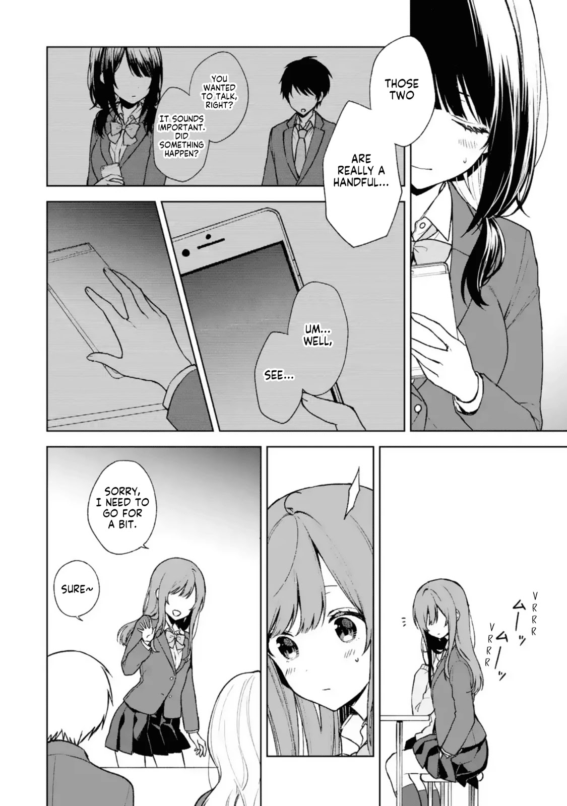 When I Rescued a Beautiful Girl Who Was About to Be Mol*sted, It Was My Childhood Friend Sitting Next to Me chapter 25 page 27