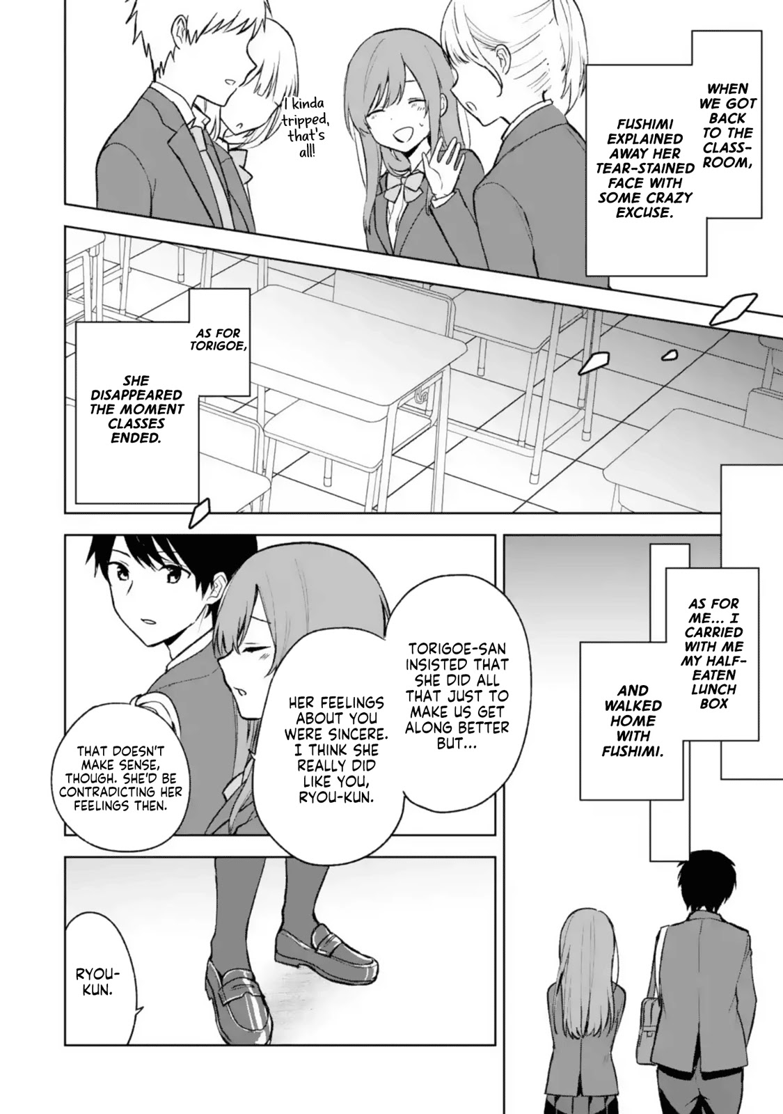 When I Rescued a Beautiful Girl Who Was About to Be Mol*sted, It Was My Childhood Friend Sitting Next to Me chapter 25 page 33