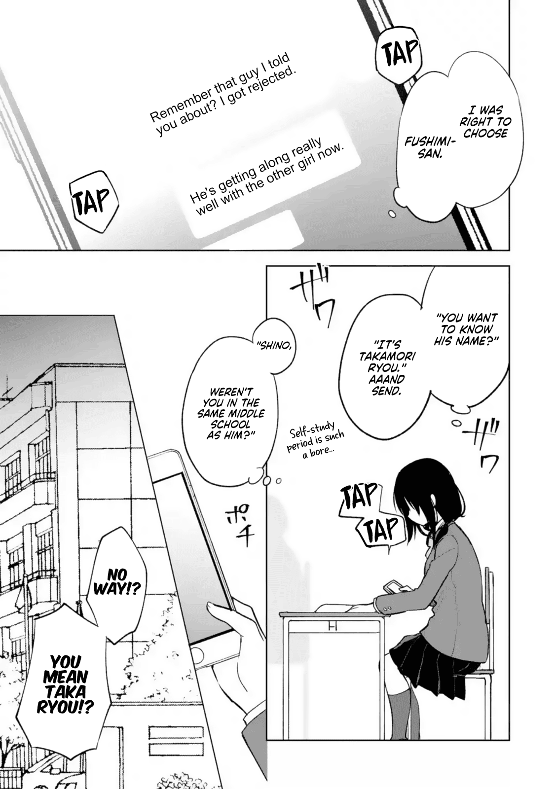 When I Rescued a Beautiful Girl Who Was About to Be Mol*sted, It Was My Childhood Friend Sitting Next to Me chapter 25 page 38