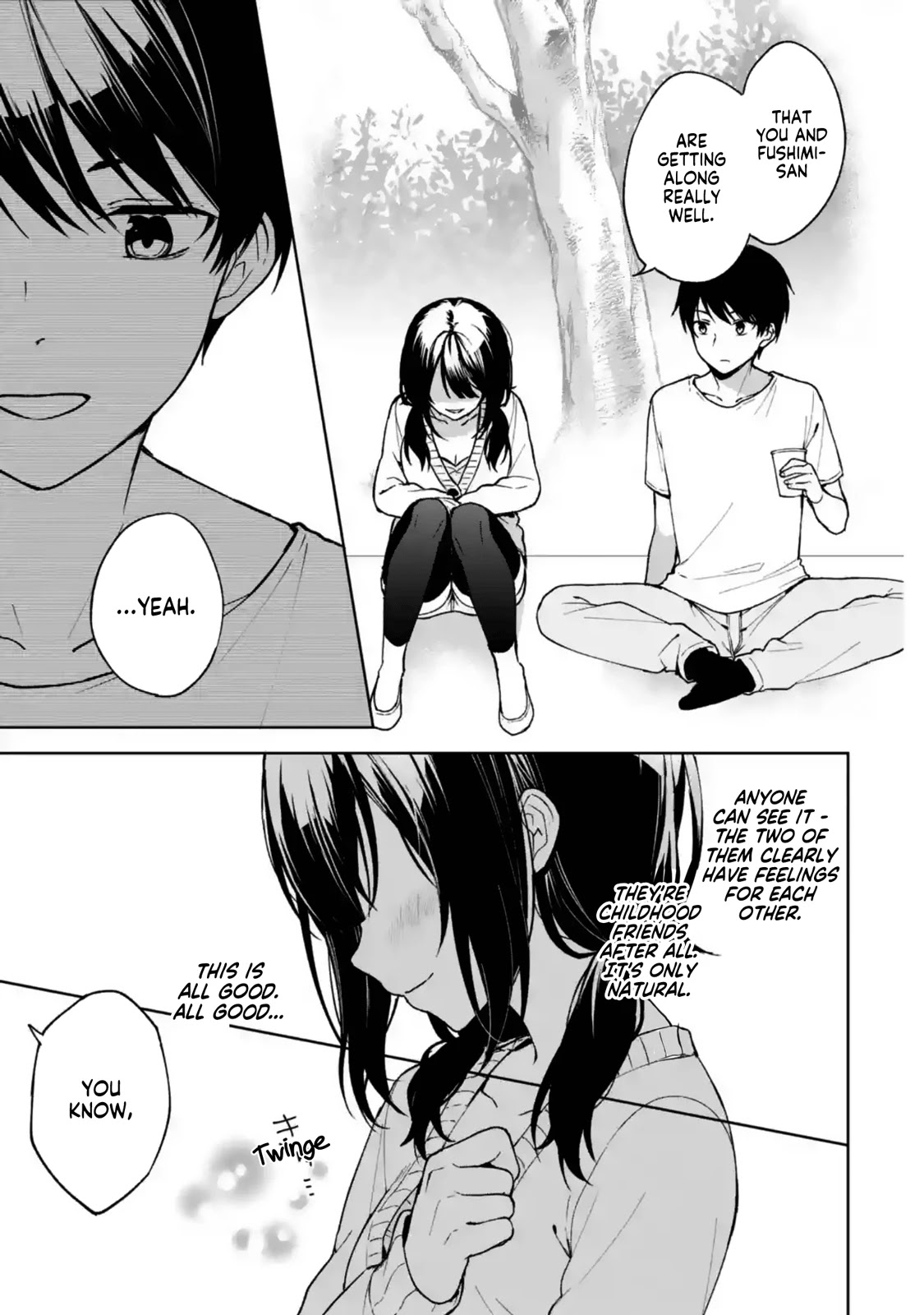 When I Rescued a Beautiful Girl Who Was About to Be Mol*sted, It Was My Childhood Friend Sitting Next to Me chapter 26 page 20