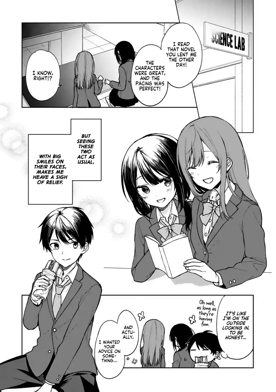 When I Rescued a Beautiful Girl Who Was About to Be Mol*sted, It Was My Childhood Friend Sitting Next to Me chapter 26 page 8