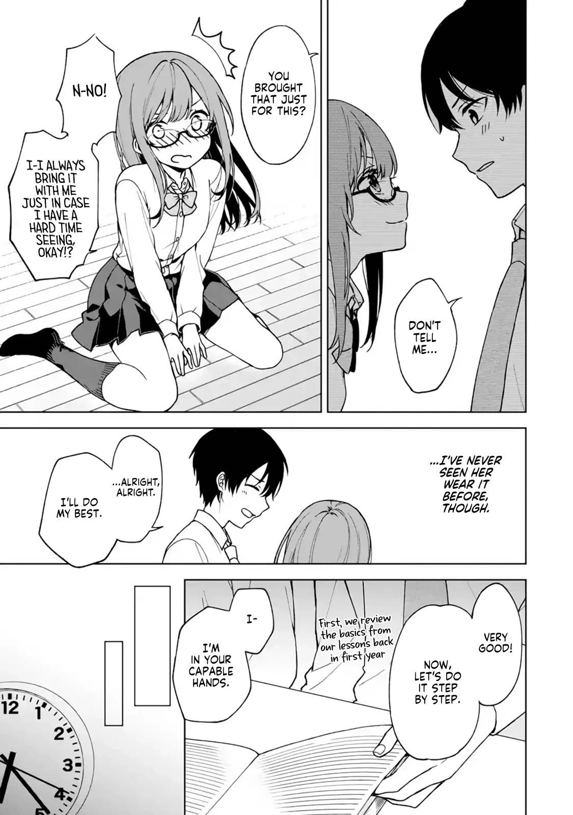 When I Rescued a Beautiful Girl Who Was About to Be Mol*sted, It Was My Childhood Friend Sitting Next to Me chapter 27 page 9