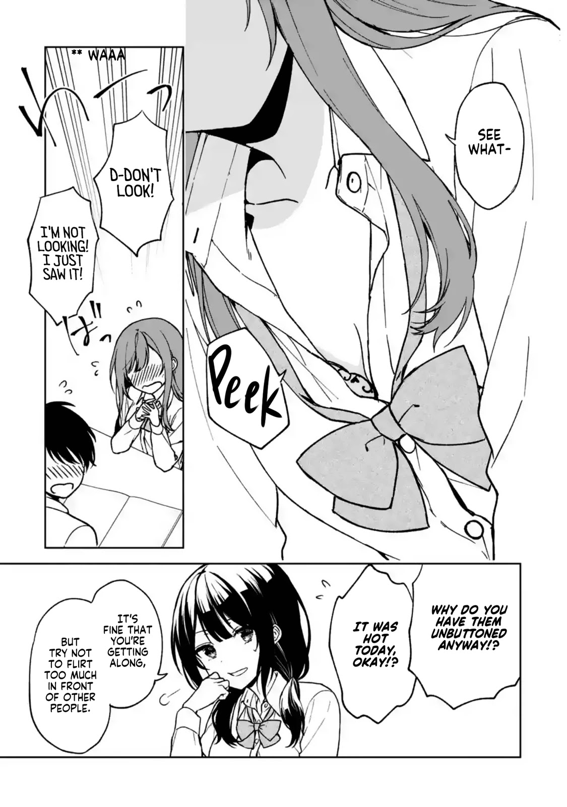 When I Rescued a Beautiful Girl Who Was About to Be Mol*sted, It Was My Childhood Friend Sitting Next to Me chapter 28 page 10