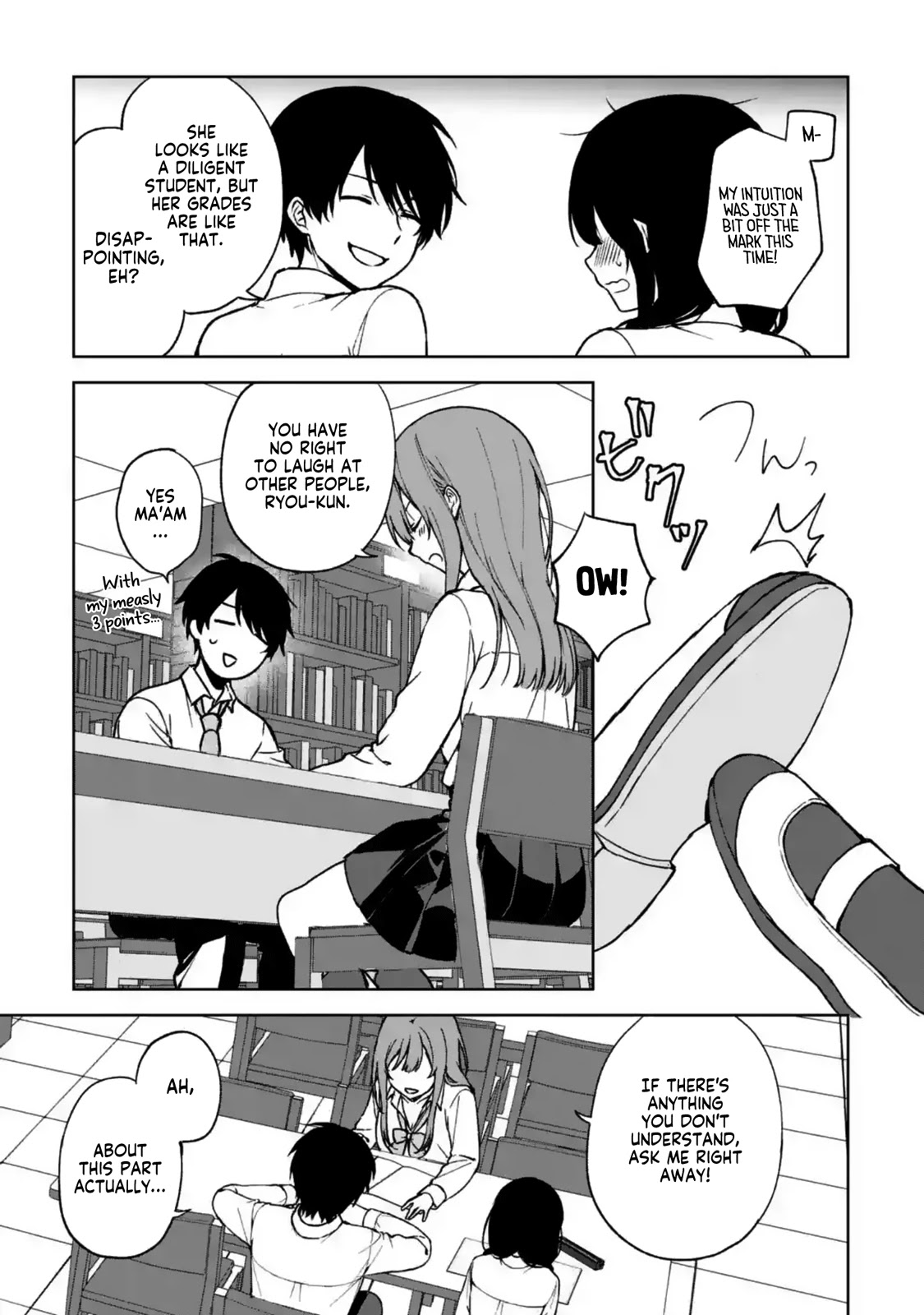 When I Rescued a Beautiful Girl Who Was About to Be Mol*sted, It Was My Childhood Friend Sitting Next to Me chapter 28 page 8