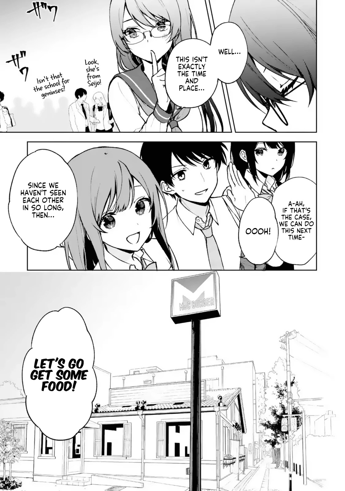 When I Rescued a Beautiful Girl Who Was About to Be Mol*sted, It Was My Childhood Friend Sitting Next to Me chapter 29 page 6