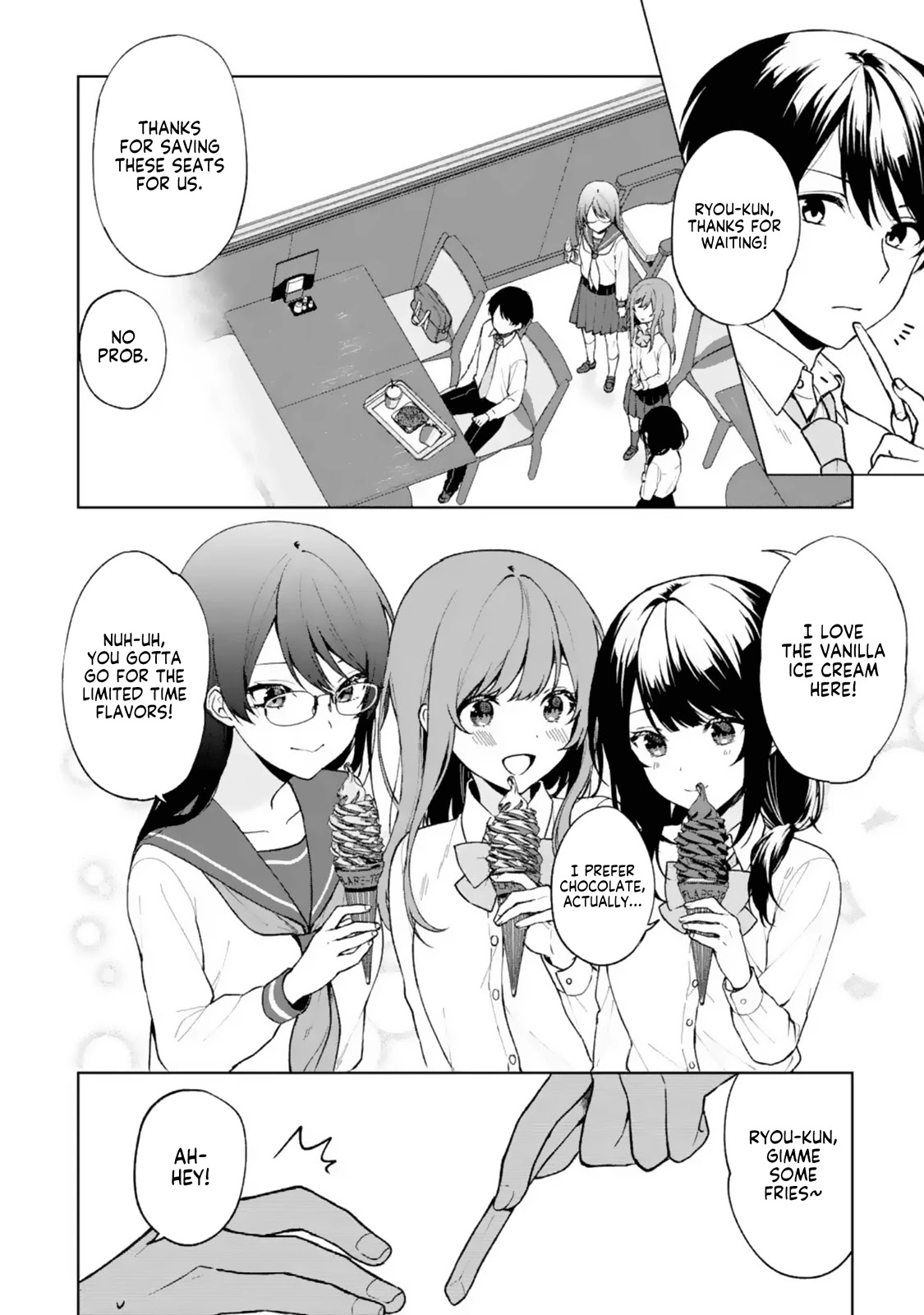 When I Rescued a Beautiful Girl Who Was About to Be Mol*sted, It Was My Childhood Friend Sitting Next to Me chapter 29 page 7