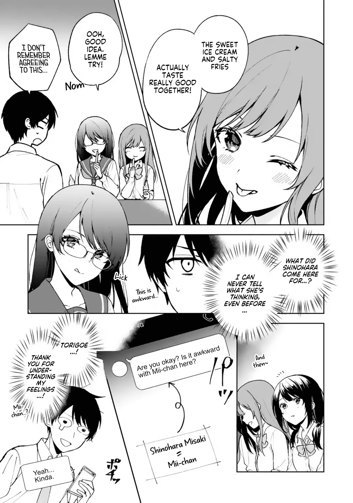 When I Rescued a Beautiful Girl Who Was About to Be Mol*sted, It Was My Childhood Friend Sitting Next to Me chapter 29 page 8