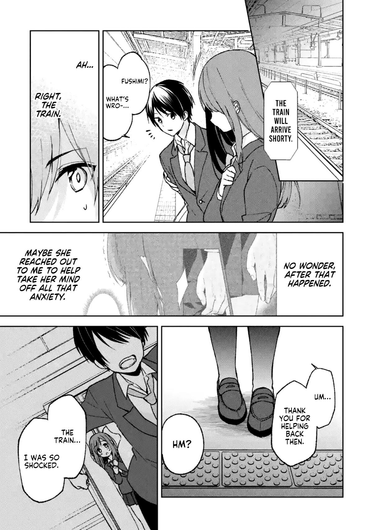 When I Rescued a Beautiful Girl Who Was About to Be Mol*sted, It Was My Childhood Friend Sitting Next to Me chapter 3 page 11