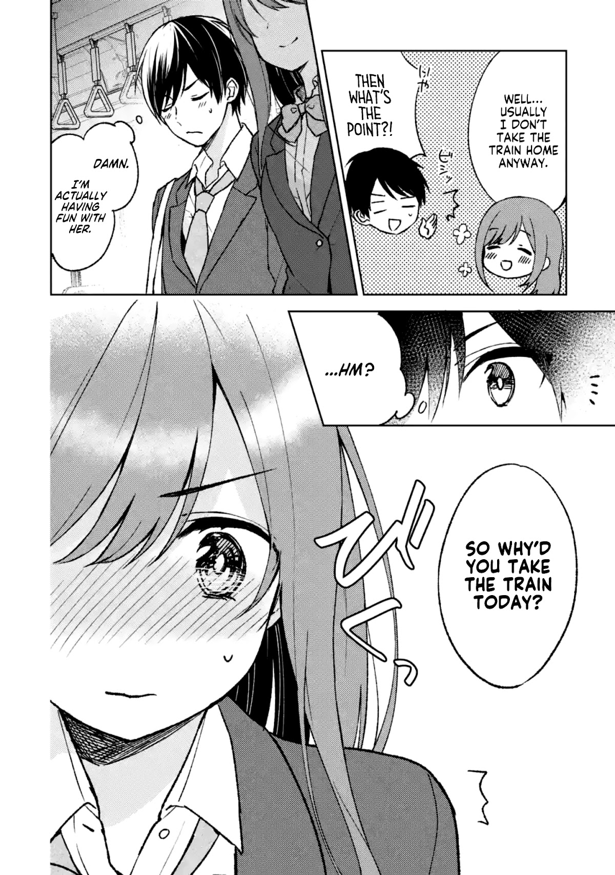 When I Rescued a Beautiful Girl Who Was About to Be Mol*sted, It Was My Childhood Friend Sitting Next to Me chapter 3 page 16