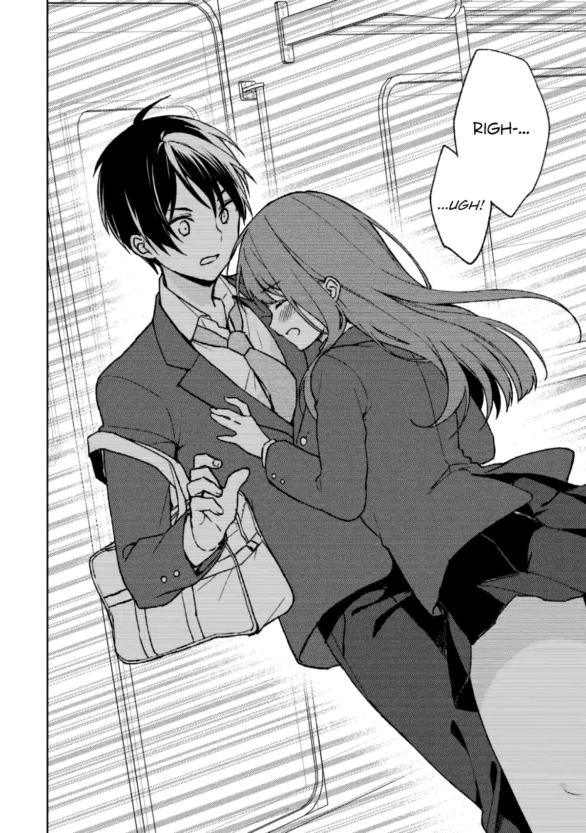 When I Rescued a Beautiful Girl Who Was About to Be Mol*sted, It Was My Childhood Friend Sitting Next to Me chapter 3 page 18