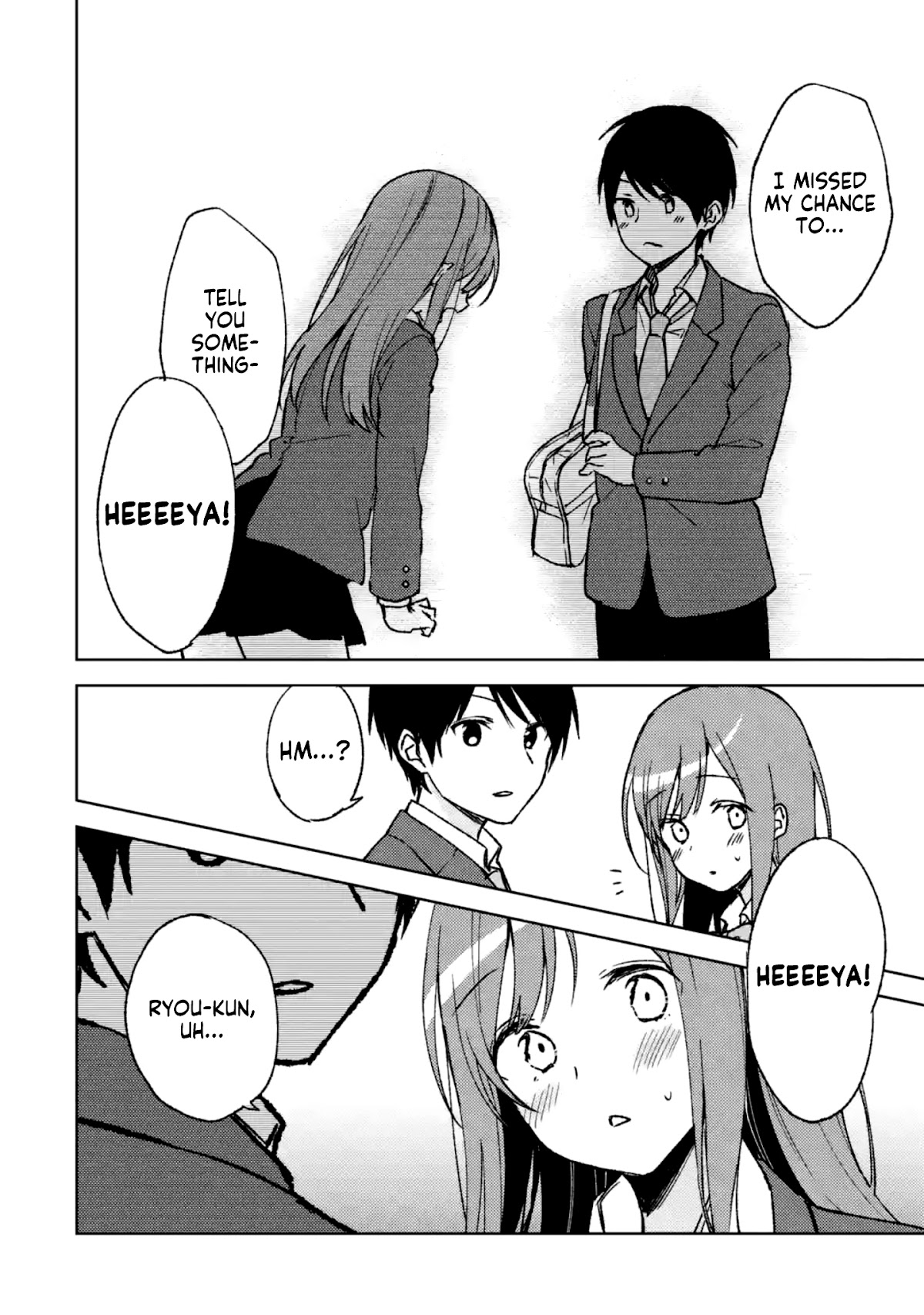 When I Rescued a Beautiful Girl Who Was About to Be Mol*sted, It Was My Childhood Friend Sitting Next to Me chapter 3 page 22