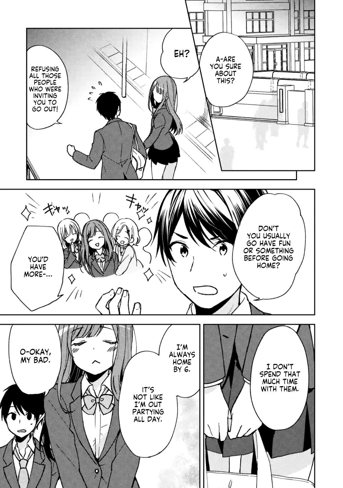 When I Rescued a Beautiful Girl Who Was About to Be Mol*sted, It Was My Childhood Friend Sitting Next to Me chapter 3 page 5