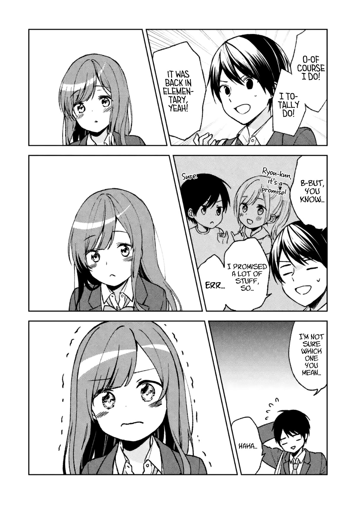 When I Rescued a Beautiful Girl Who Was About to Be Mol*sted, It Was My Childhood Friend Sitting Next to Me chapter 3 page 8