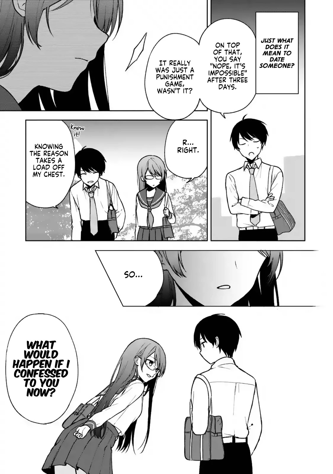 When I Rescued a Beautiful Girl Who Was About to Be Mol*sted, It Was My Childhood Friend Sitting Next to Me chapter 30 page 10