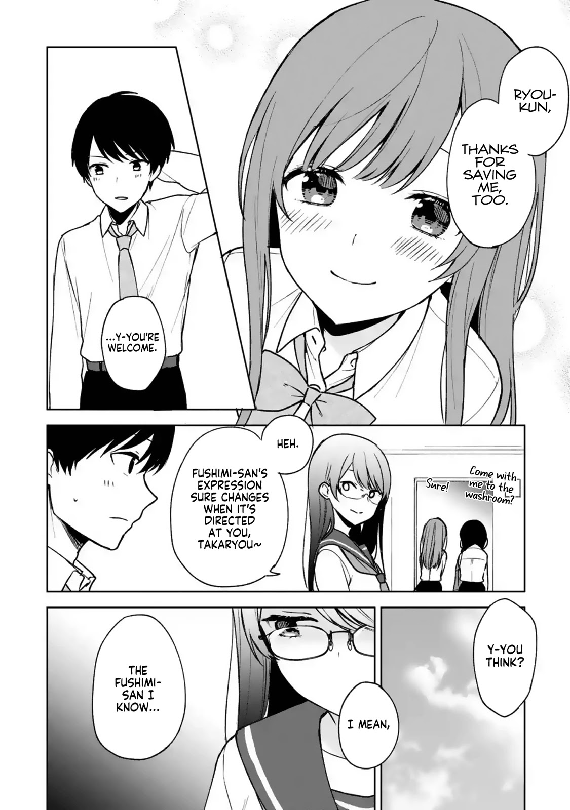 When I Rescued a Beautiful Girl Who Was About to Be Mol*sted, It Was My Childhood Friend Sitting Next to Me chapter 30 page 15