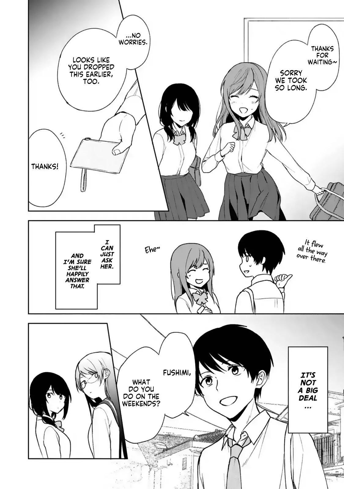 When I Rescued a Beautiful Girl Who Was About to Be Mol*sted, It Was My Childhood Friend Sitting Next to Me chapter 30 page 19