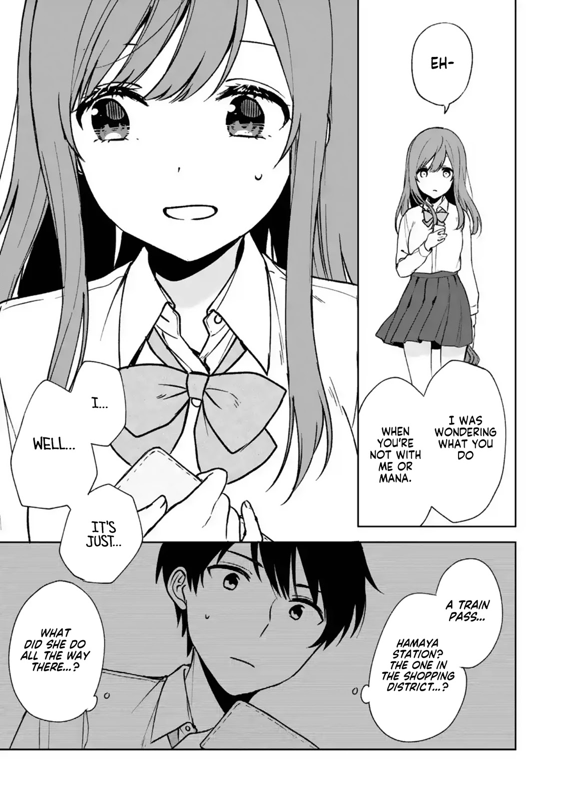 When I Rescued a Beautiful Girl Who Was About to Be Mol*sted, It Was My Childhood Friend Sitting Next to Me chapter 30 page 20