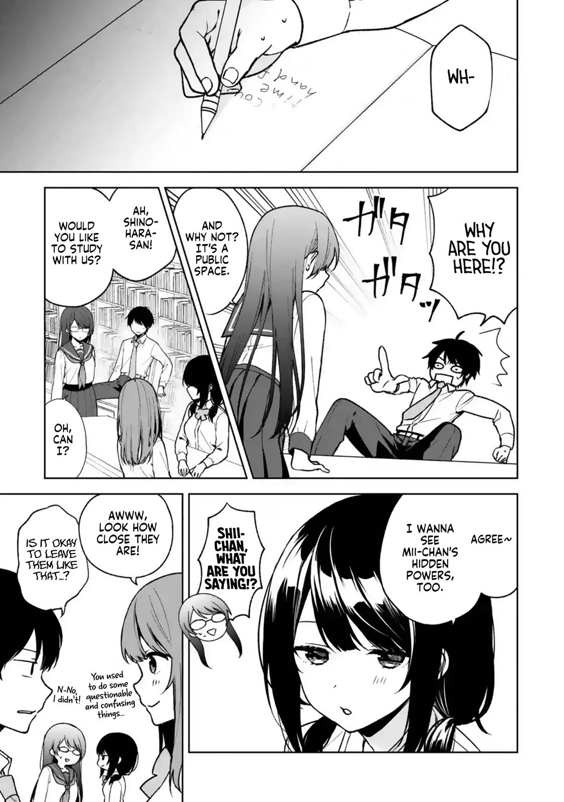 When I Rescued a Beautiful Girl Who Was About to Be Mol*sted, It Was My Childhood Friend Sitting Next to Me chapter 30 page 4