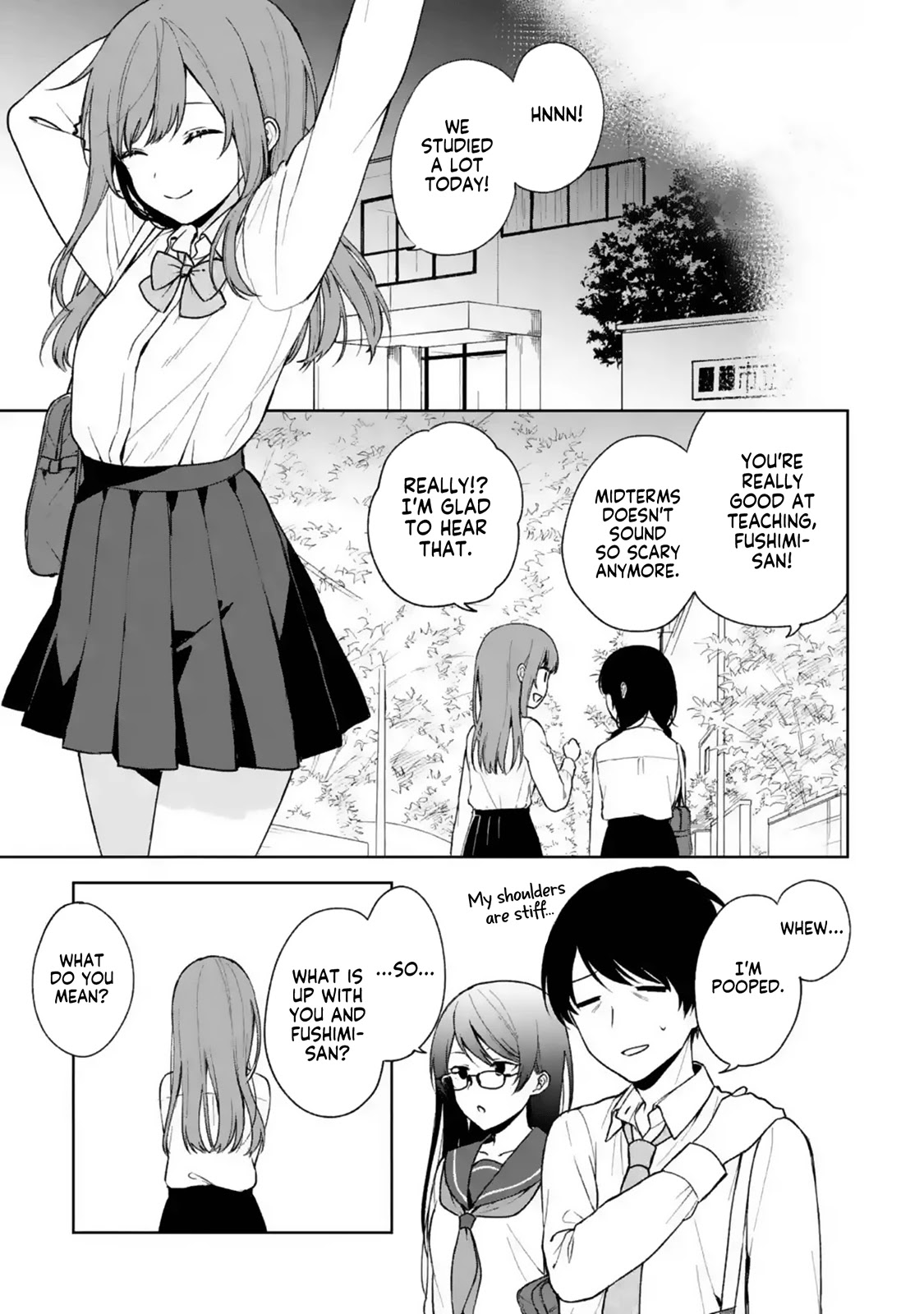 When I Rescued a Beautiful Girl Who Was About to Be Mol*sted, It Was My Childhood Friend Sitting Next to Me chapter 30 page 6