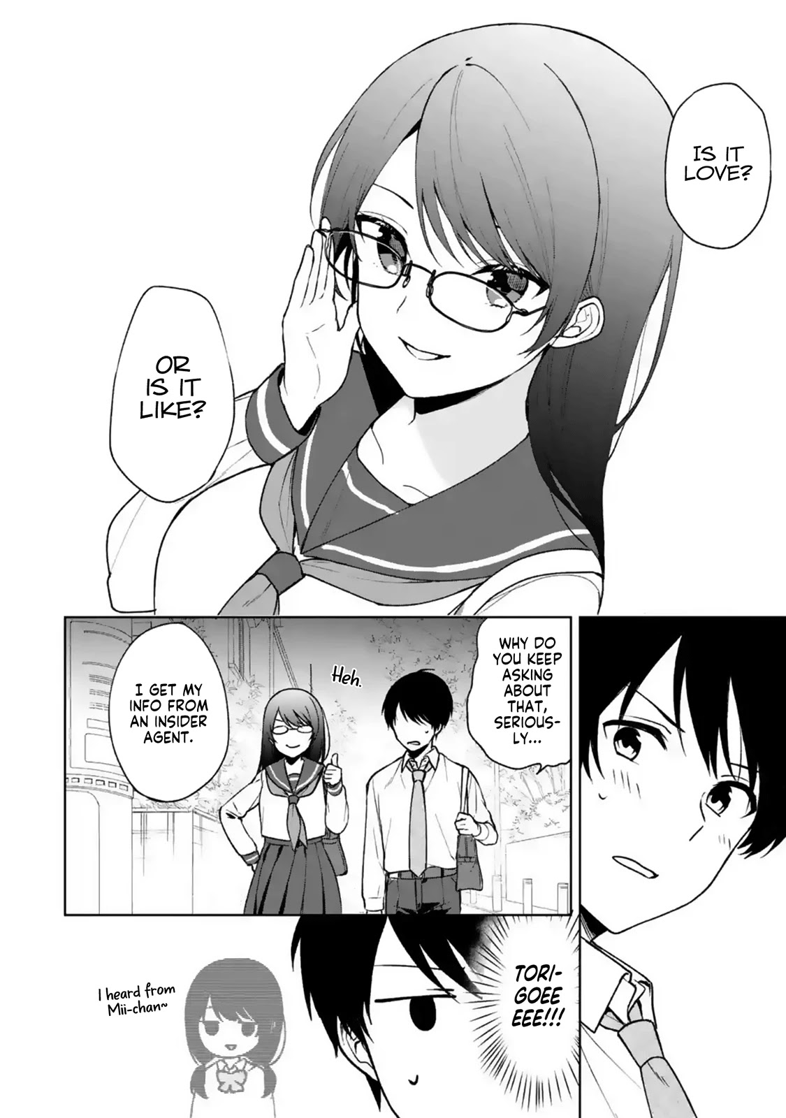 When I Rescued a Beautiful Girl Who Was About to Be Mol*sted, It Was My Childhood Friend Sitting Next to Me chapter 30 page 7