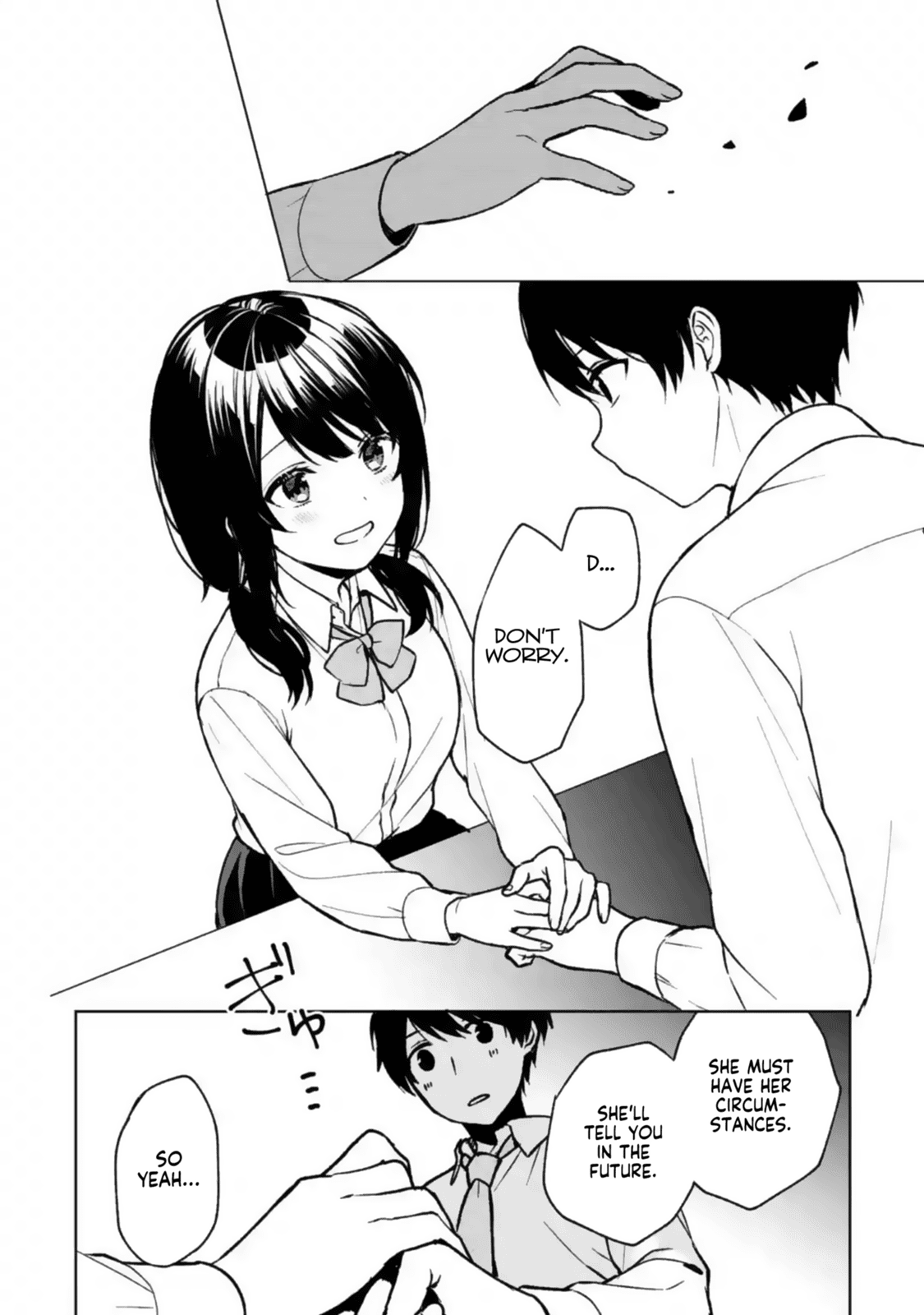 When I Rescued a Beautiful Girl Who Was About to Be Mol*sted, It Was My Childhood Friend Sitting Next to Me chapter 31 page 10