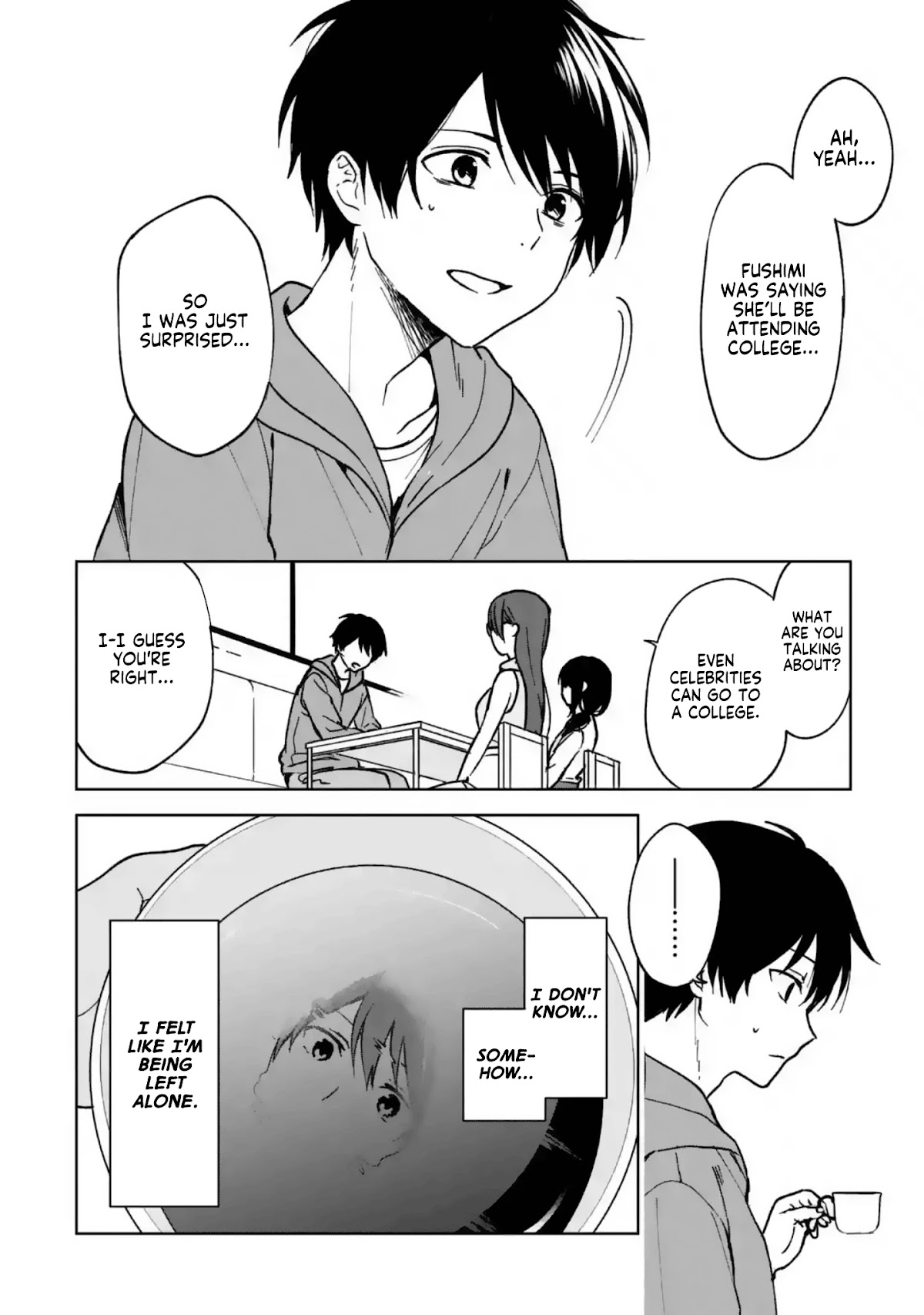 When I Rescued a Beautiful Girl Who Was About to Be Mol*sted, It Was My Childhood Friend Sitting Next to Me chapter 32 page 18