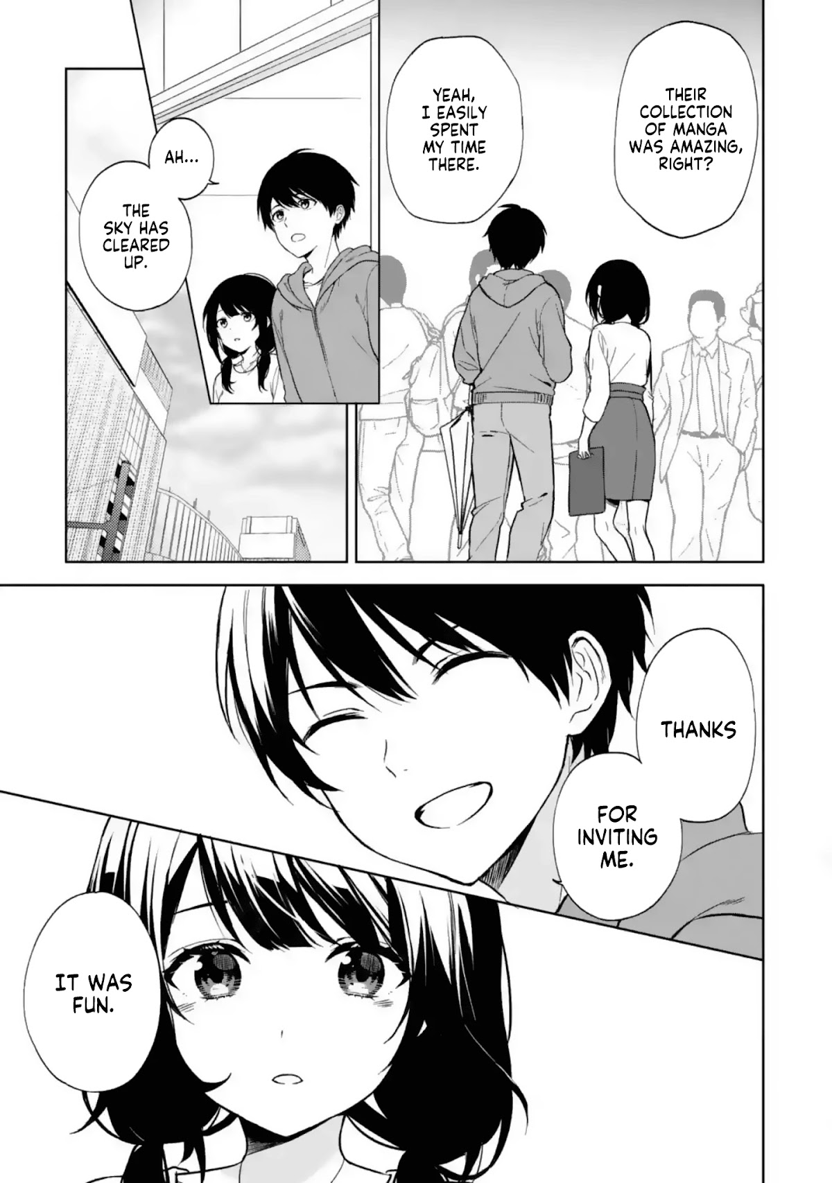 When I Rescued a Beautiful Girl Who Was About to Be Mol*sted, It Was My Childhood Friend Sitting Next to Me chapter 33 page 13