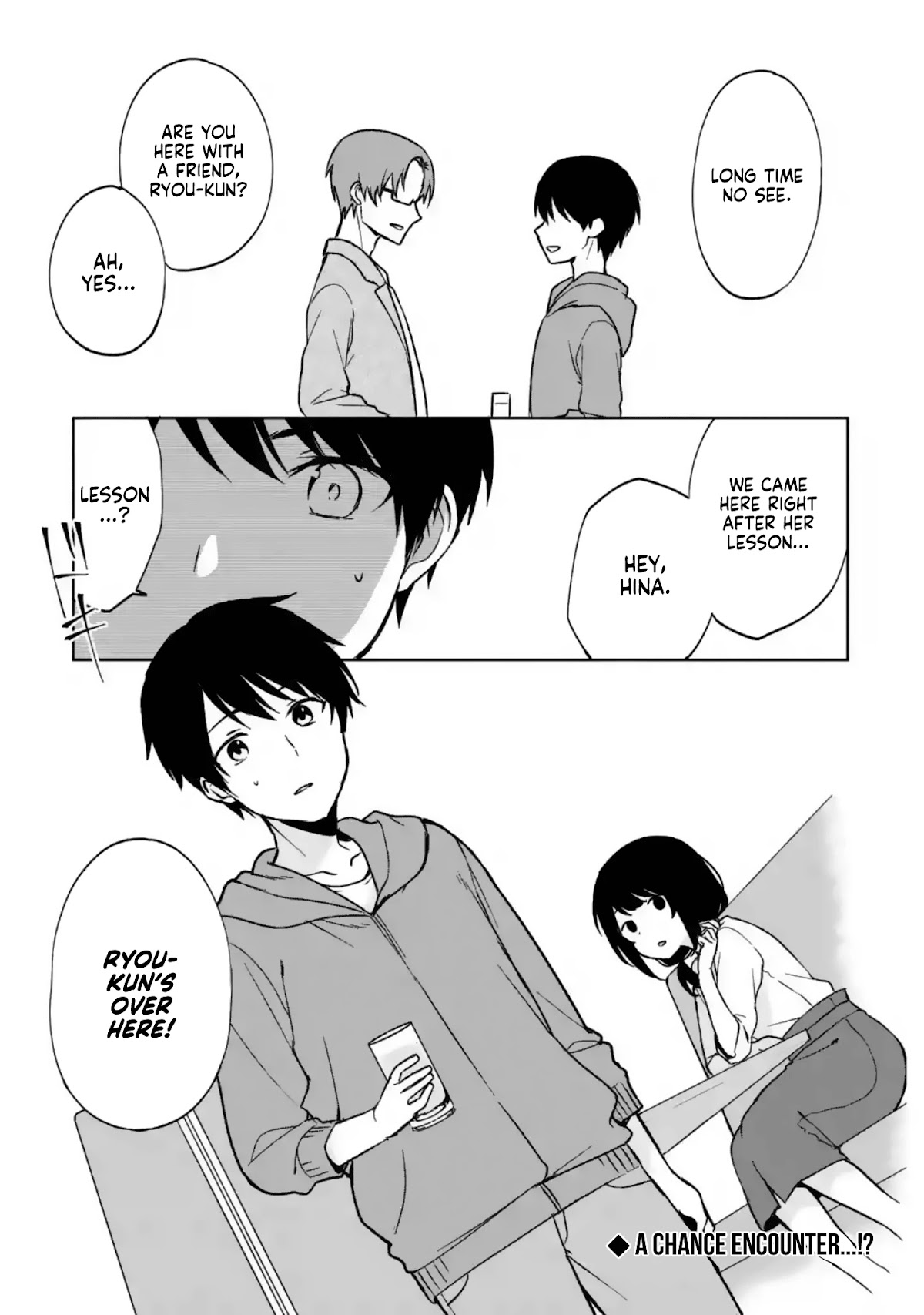 When I Rescued a Beautiful Girl Who Was About to Be Mol*sted, It Was My Childhood Friend Sitting Next to Me chapter 33 page 23