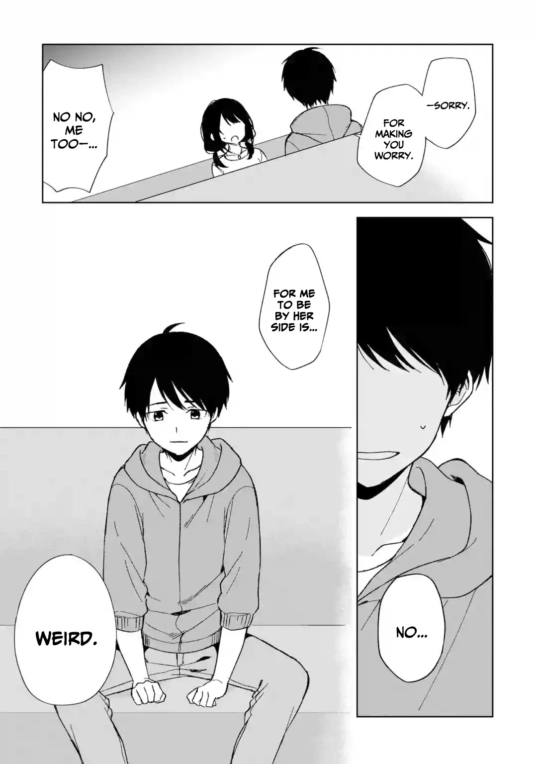 When I Rescued a Beautiful Girl Who Was About to Be Mol*sted, It Was My Childhood Friend Sitting Next to Me chapter 34 page 10