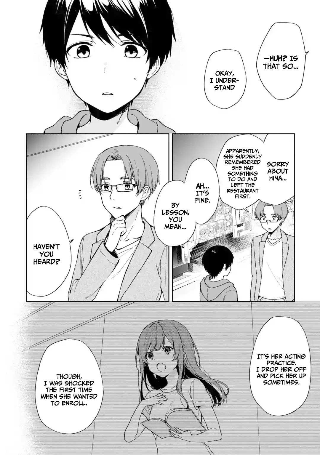 When I Rescued a Beautiful Girl Who Was About to Be Mol*sted, It Was My Childhood Friend Sitting Next to Me chapter 34 page 5