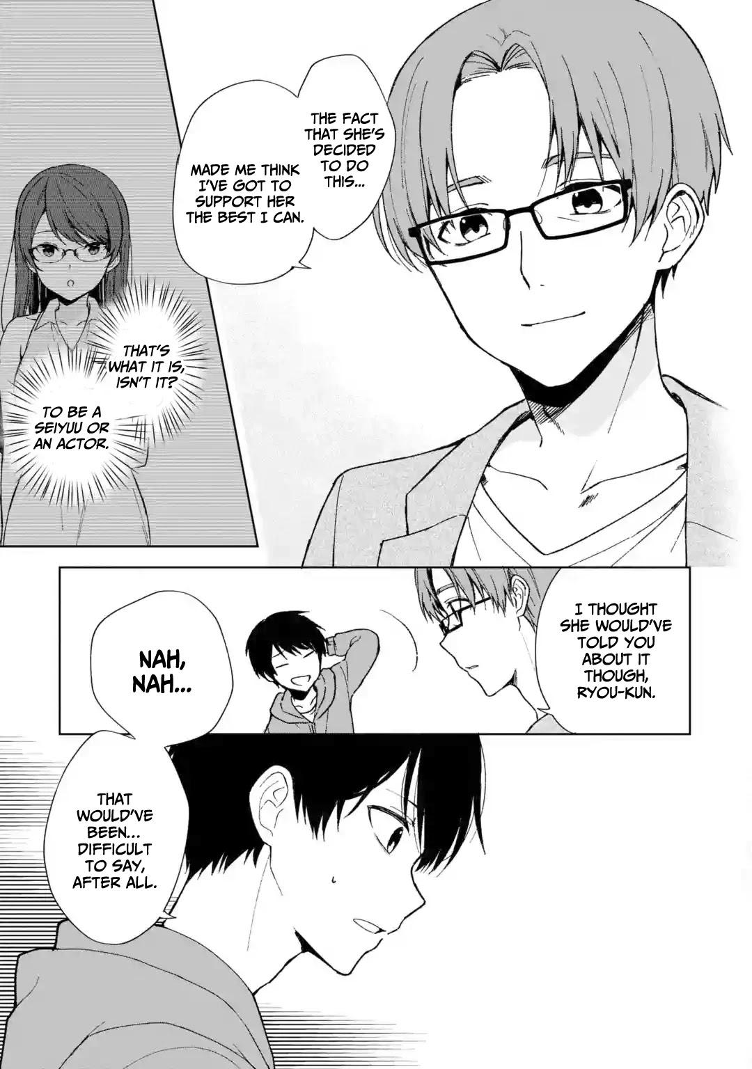 When I Rescued a Beautiful Girl Who Was About to Be Mol*sted, It Was My Childhood Friend Sitting Next to Me chapter 34 page 6