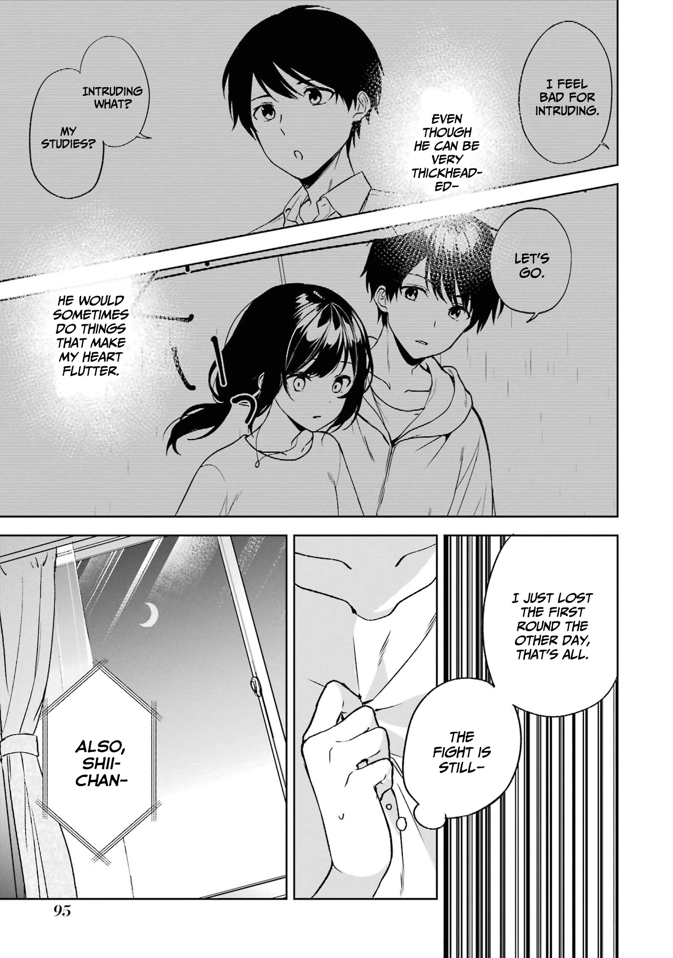 When I Rescued a Beautiful Girl Who Was About to Be Mol*sted, It Was My Childhood Friend Sitting Next to Me chapter 35 page 10