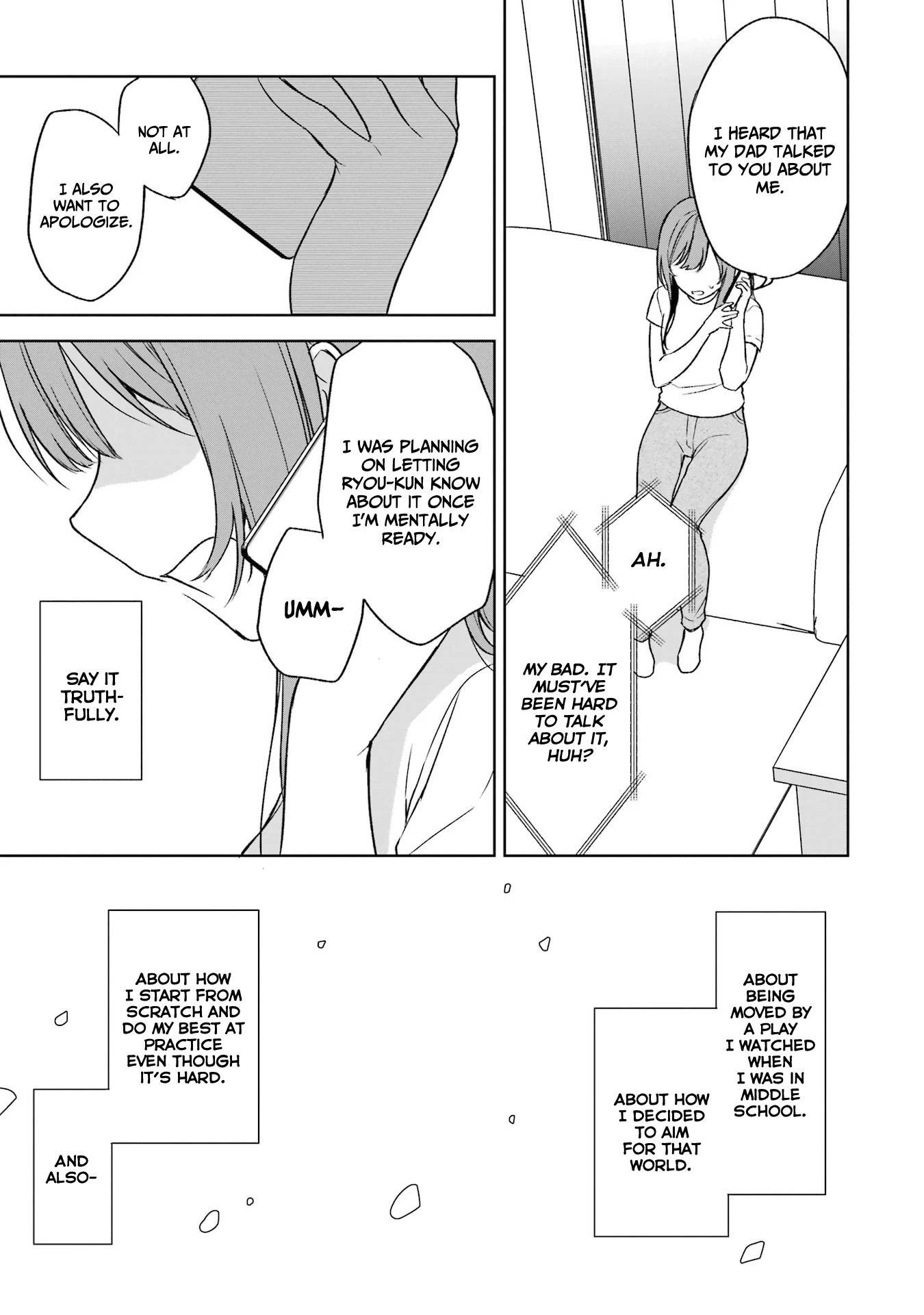 When I Rescued a Beautiful Girl Who Was About to Be Mol*sted, It Was My Childhood Friend Sitting Next to Me chapter 35 page 18