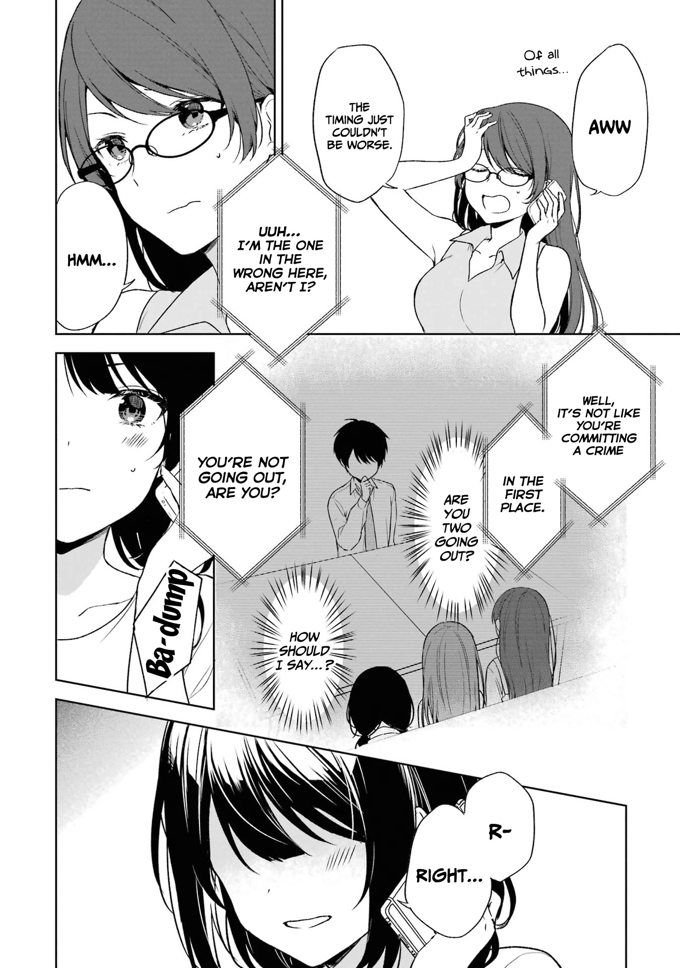 When I Rescued a Beautiful Girl Who Was About to Be Mol*sted, It Was My Childhood Friend Sitting Next to Me chapter 35 page 7