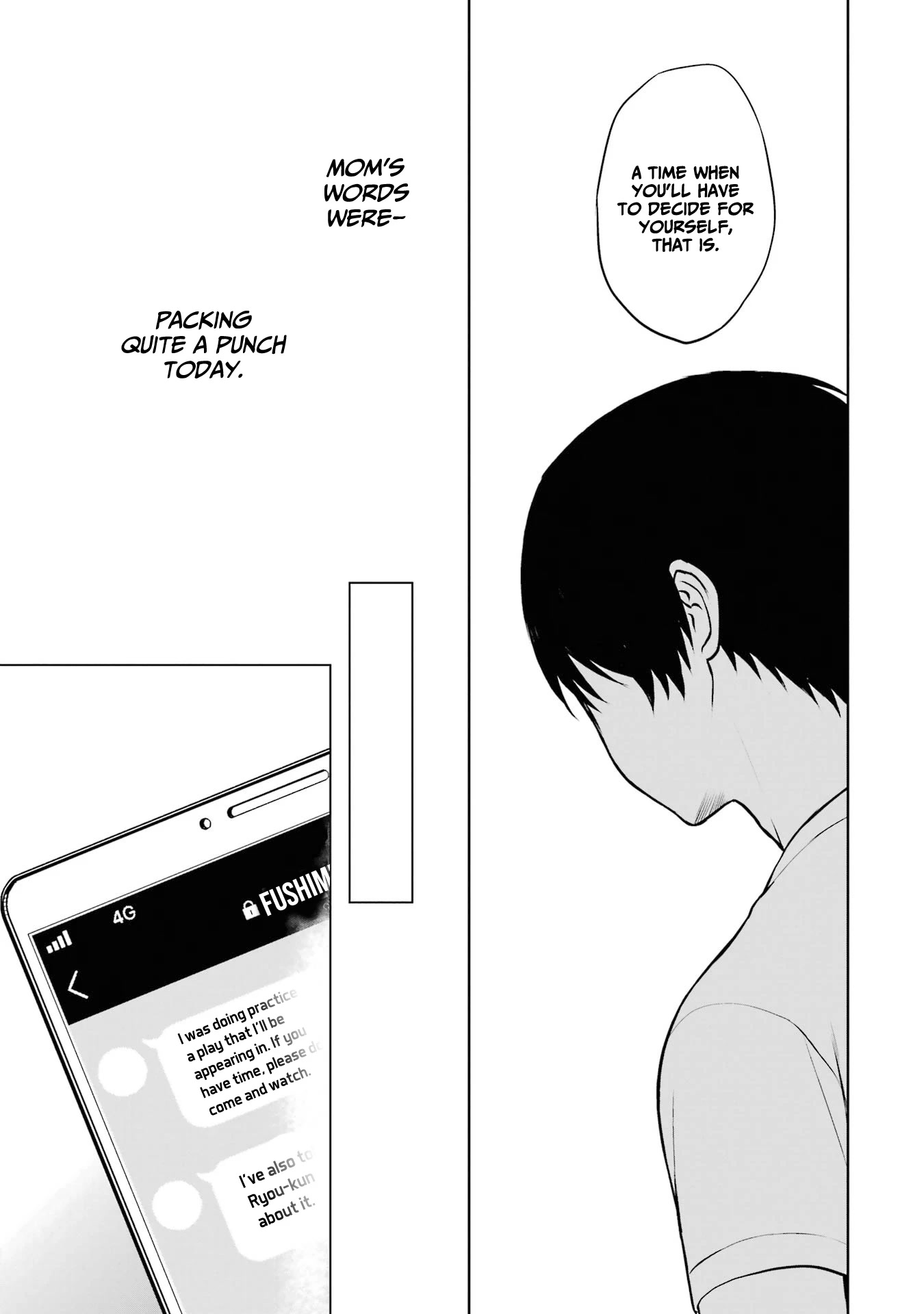 When I Rescued a Beautiful Girl Who Was About to Be Mol*sted, It Was My Childhood Friend Sitting Next to Me chapter 36 page 12