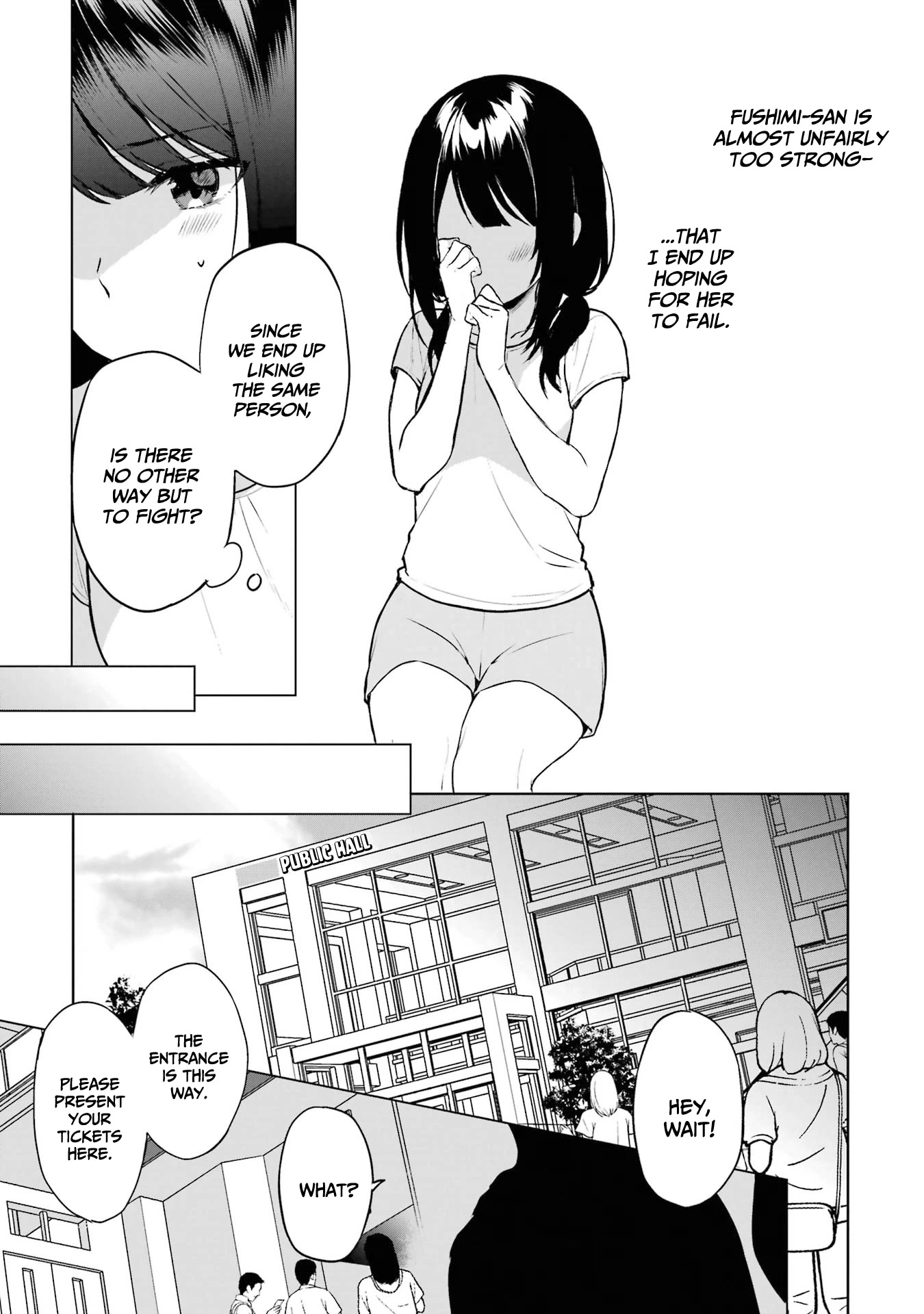 When I Rescued a Beautiful Girl Who Was About to Be Mol*sted, It Was My Childhood Friend Sitting Next to Me chapter 36 page 14