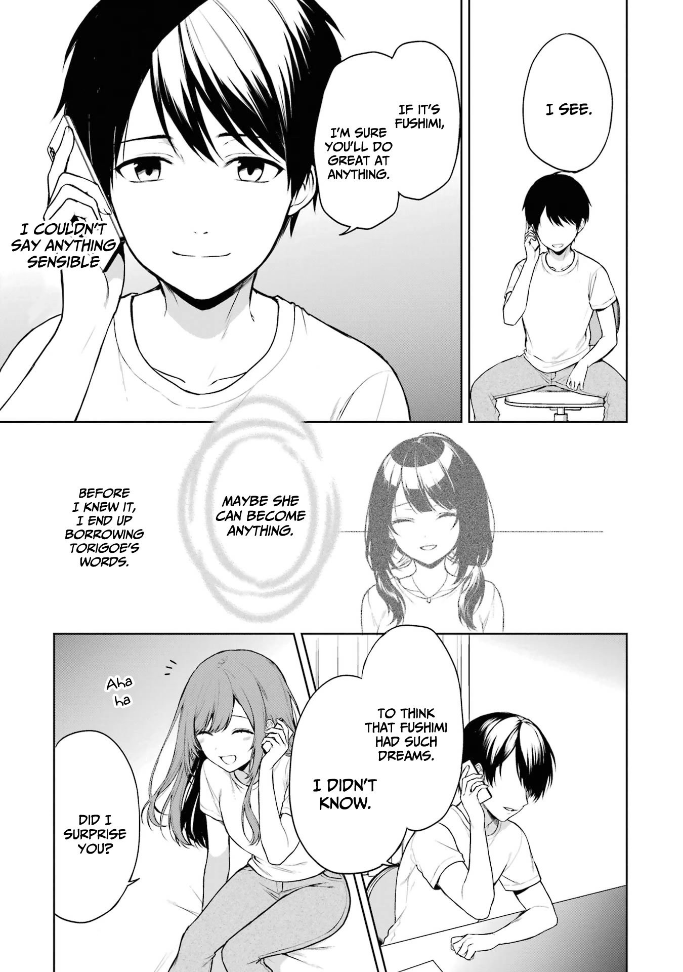 When I Rescued a Beautiful Girl Who Was About to Be Mol*sted, It Was My Childhood Friend Sitting Next to Me chapter 36 page 4